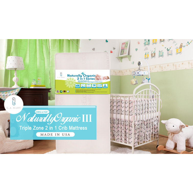 La baby organic crib mattress sales